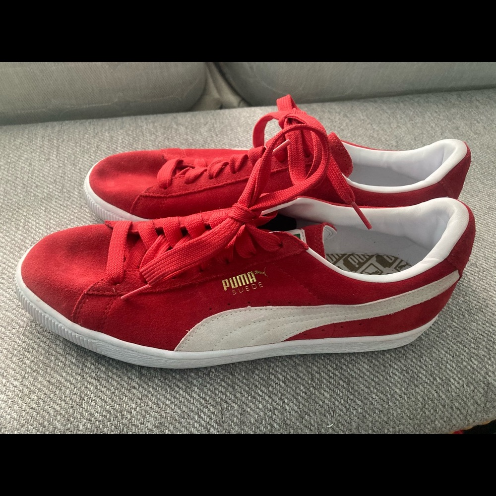 Puma Red Suede Classic - Size 9.5 Men